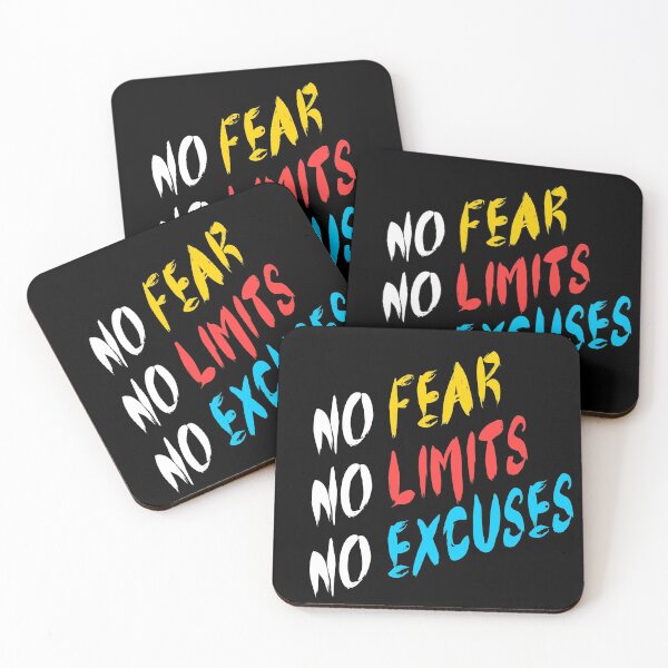 Item preview, No fear No Limits No Excuses  designed and sold by Aleksey888.