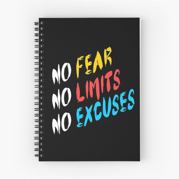 Item preview, No fear No Limits No Excuses  designed and sold by Aleksey888.