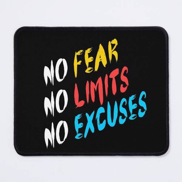Item preview, No fear No Limits No Excuses  designed and sold by Aleksey888.