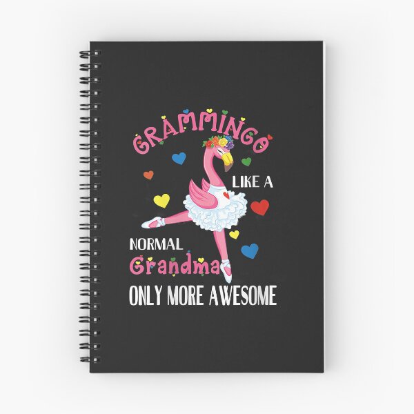 Item preview, Womens Grammingo Like A Normal Grandma Only More Flamingo Ballet  designed and sold by selmacarolg.