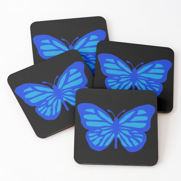 Item preview, Retro Blue Butterfly designed and sold by NobodysHero.