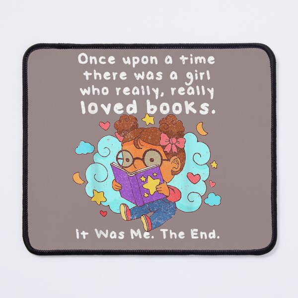 Item preview, A Girl Who Loved Books Funny Book Lovers Readers Gift designed and sold by SaltyFNG.