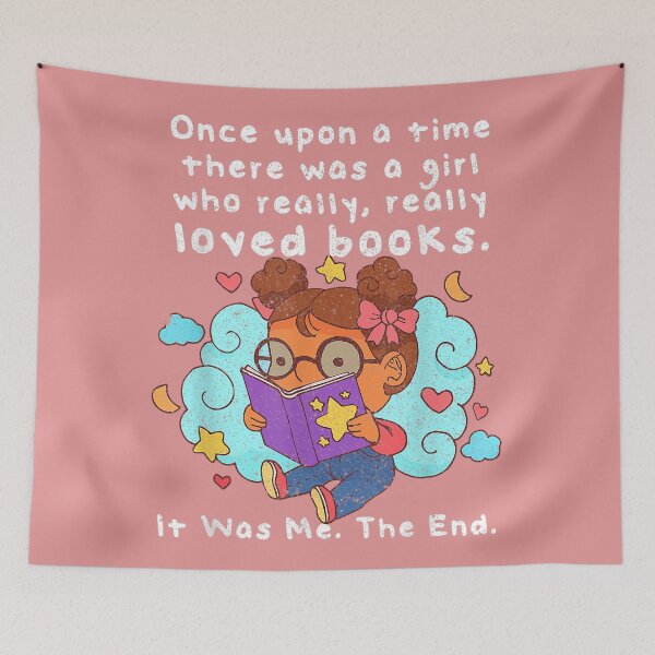 Item preview, A Girl Who Loved Books Funny Book Lovers Readers Gift  designed and sold by SaltyFNG.