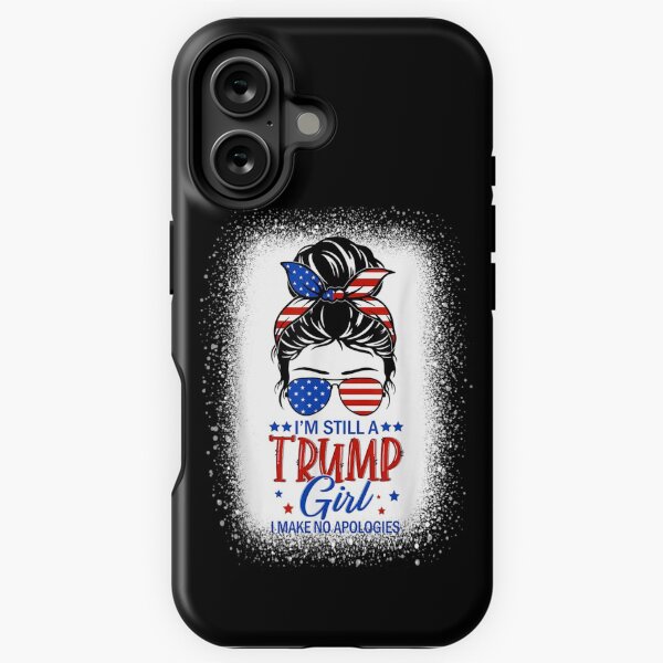 Vista previa del artículo con la obra «Sigo siendo una chica Trump No pido disculpas Trump 2024», diseñado y vendido por JessiaDubois.