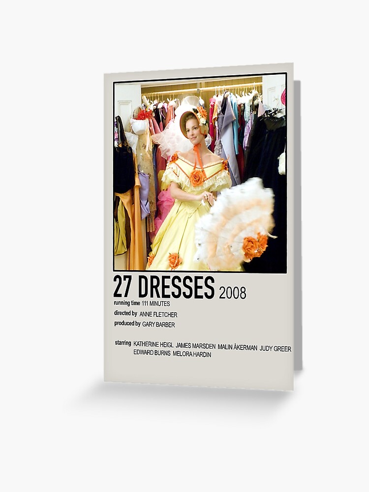 Parecer Marinero Tableta Tarjetas de felicitación «27 vestidos de película» de Laurenalexc |  Redbubble