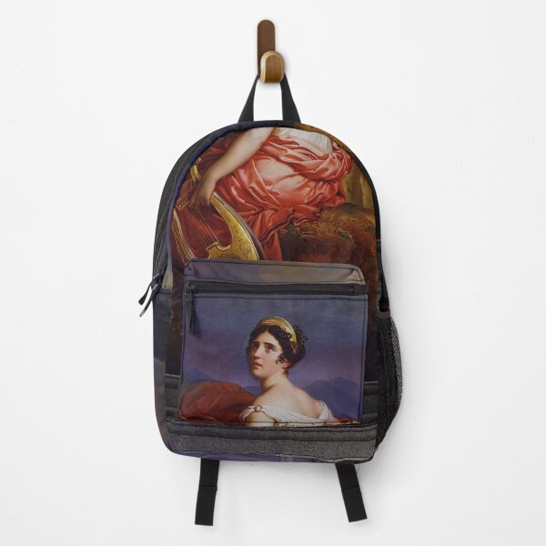 Aperçu de l'œuvre Madame de Staël comme Corrine par François Pascal Simon, Baron Gérard Old Masters Fine Art Reproduction créée et vendue par Xzendor7 Digital Art Creations.