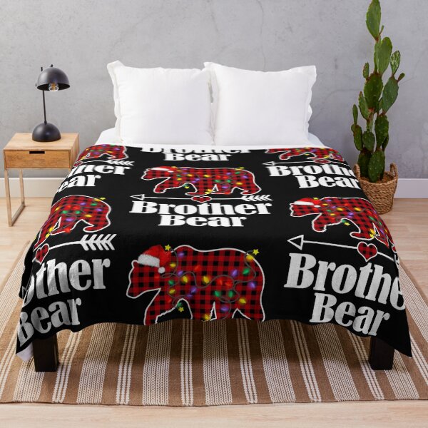 Item preview, Brother Bear Christmas Pajama Red Plaid designed and sold by Nguyenhaithanh.