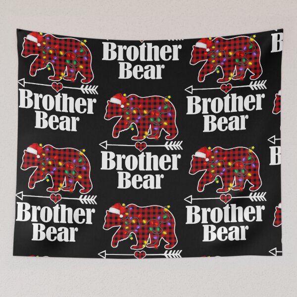 Item preview, Brother Bear Christmas Pajama Red Plaid designed and sold by Nguyenhaithanh.