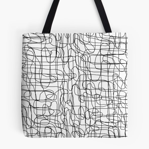 Artikelvorschau, Überlappendes Squiggly Line Doodle entworfen und verkauft von Miranda Benson.