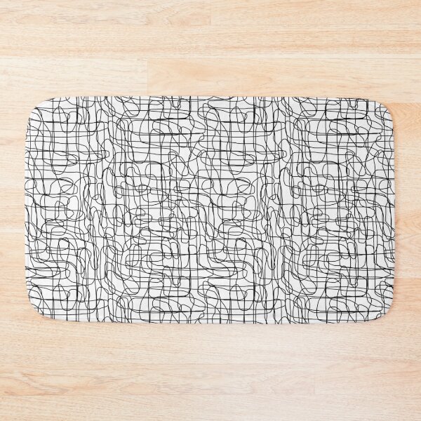 Item preview, Overlapping Squiggly Line Doodle designed and sold by Miranda Benson.