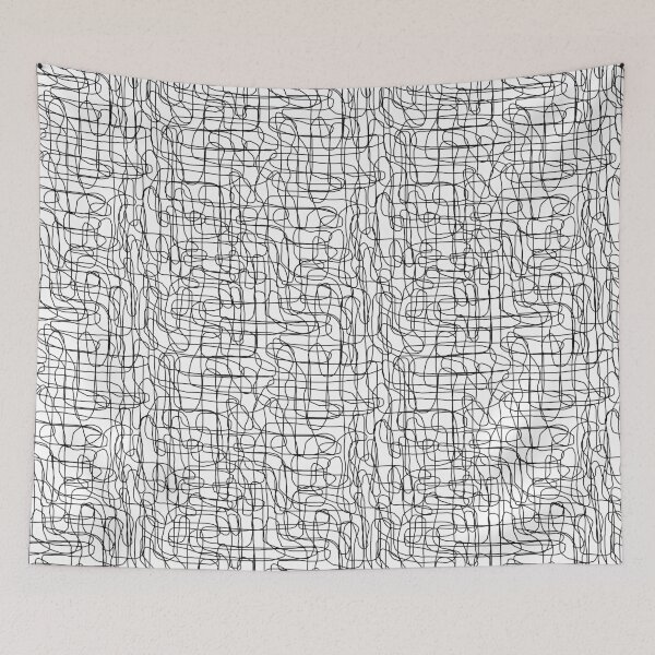 Item preview, Overlapping Squiggly Line Doodle designed and sold by Miranda Benson.