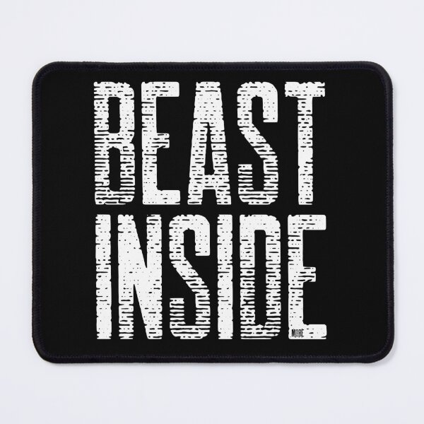 Item preview, BEAST INSIDE ► BODYBUILDING // WORKOUT // MOTIVATIONAL designed and sold by MORE-THE-BRAND.