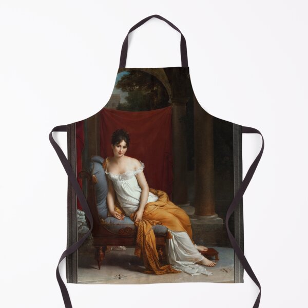 Item preview, Portrait de Juliette Récamier by François Pascal Simon, Baron Gérard Fine Art Old Masters Reproduction designed and sold by Xzendor7 Digital Art Creations.