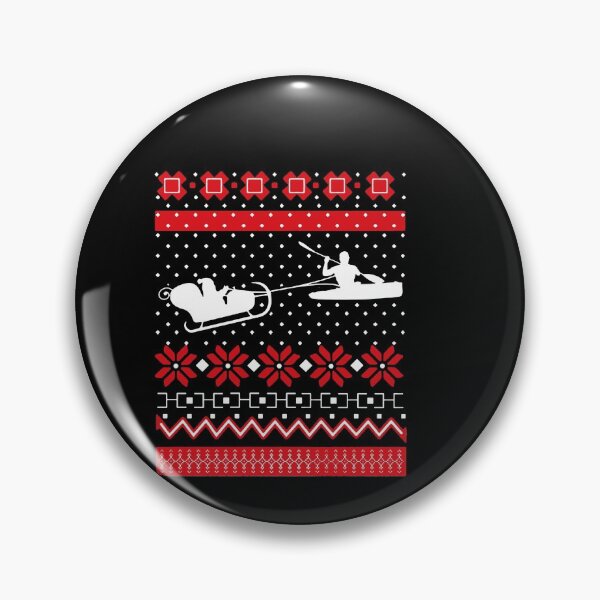 Artikelvorschau, Christmas Kayaking Ugly Sweater entworfen und verkauft von clickmostro.