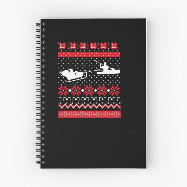 Artikelvorschau, Christmas Kayaking Ugly Sweater entworfen und verkauft von clickmostro.