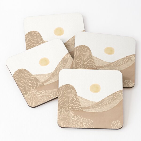 Item preview, Abstract Mountain Landscape Illustration designed and sold by MercuryV.