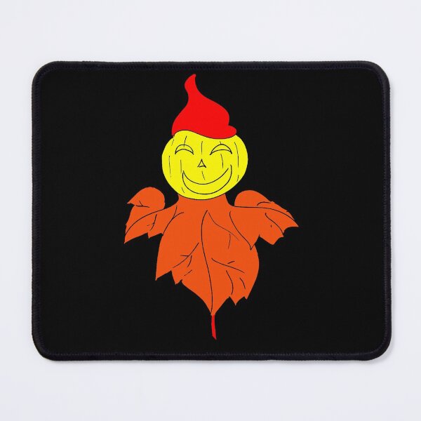 Item preview, Halloween Scarecrow With Pumpkin Head and Autumn Leave designed and sold by Artstastic.