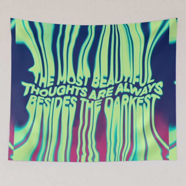 Item preview, the most beautiful thoughts are always besides the darkest  designed and sold by vvsn studio.