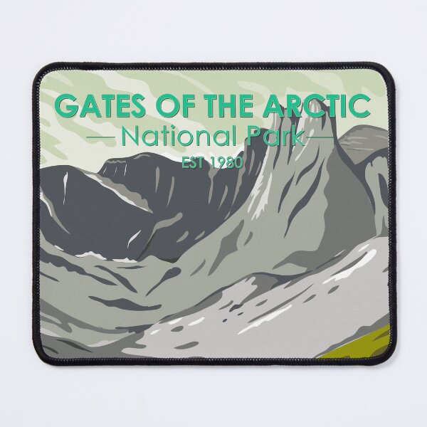 Item preview, Gates of the Arctic National Park Alaska Vintage designed and sold by KrisSidDesigns.