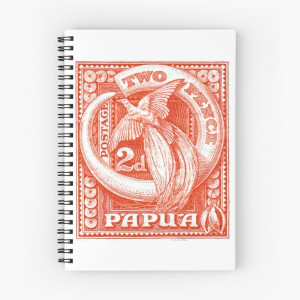 Item preview, 1932 Papua New Guinea Bird of Paradise Postage Stamp designed and sold by retrographics.