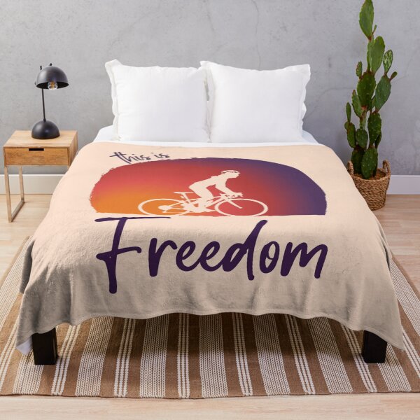 Item preview, This Is Freedom | Motivational Cycling Quotes designed and sold by DrawingBoard.