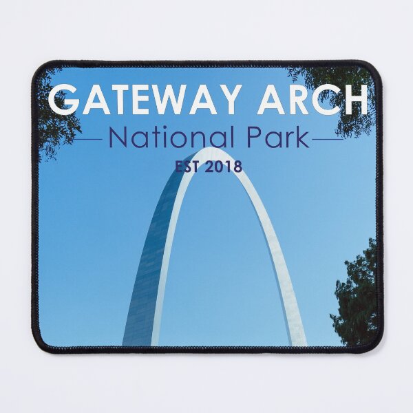 Item preview, Gateway Arch National Park Missouri Vintage designed and sold by KrisSidDesigns.