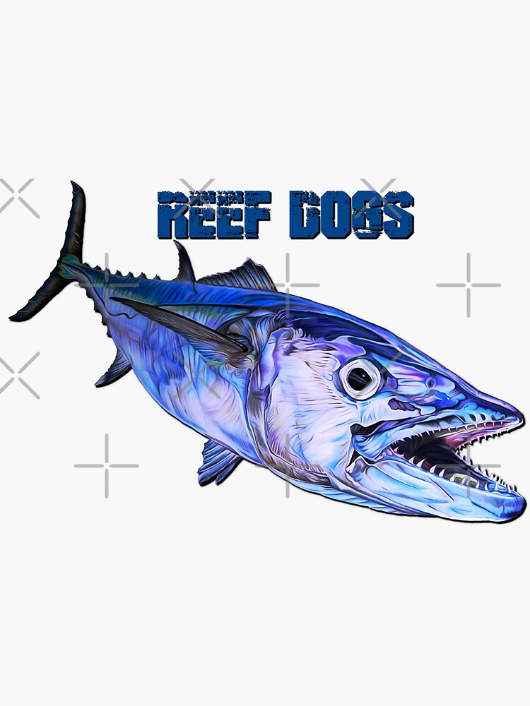 REEF DOG Sticker for Sale by Paul Kyriakides
