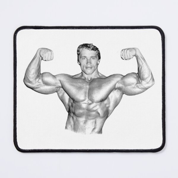 Item preview, ARNOLD SCHWARZENEGGER DOUBLE BICEPS POSE ► ICONIC // BODYBUILDING // WORKOUT designed and sold by MORE-THE-BRAND.