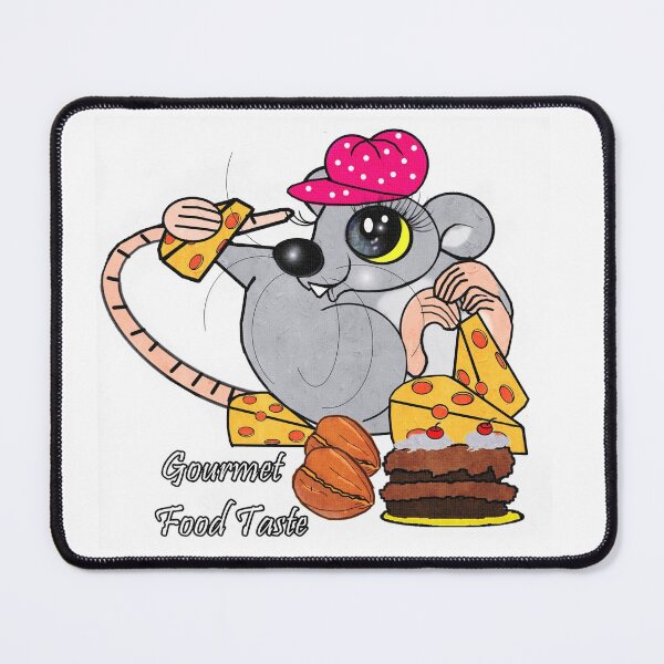Item preview, gourmet food taste - rat  designed and sold by Shirley cute art .