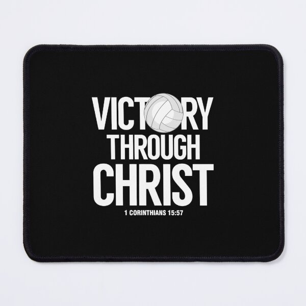 Item preview, Victory Through Christ Christian Volleyball designed and sold by errettt.