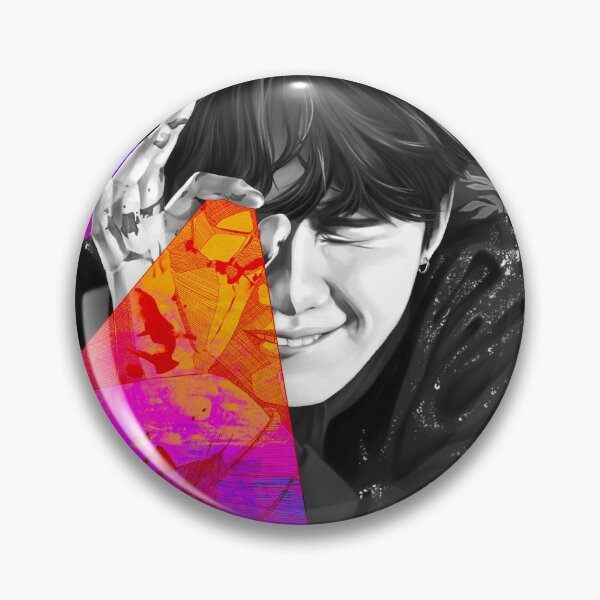 Item preview, Colorful BTS Suga Digital Painting designed and sold by csketchbook.