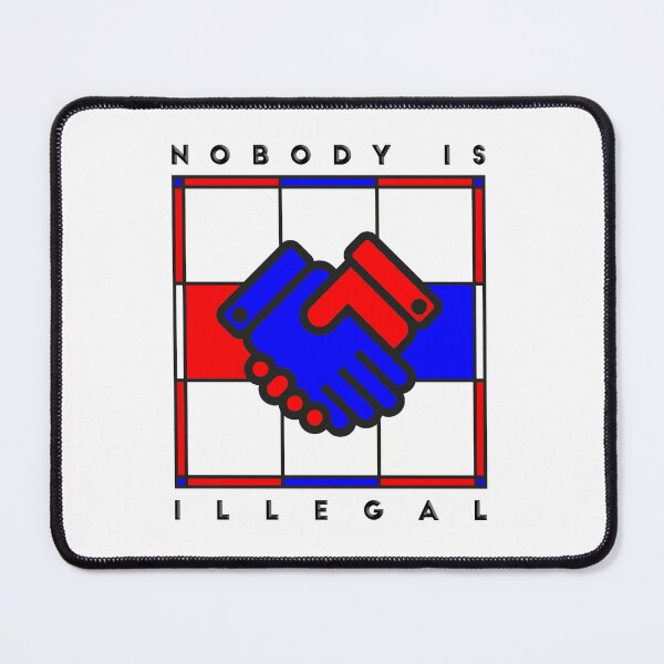 Item preview, Nobody is illegal designed and sold by Hell-Prints.