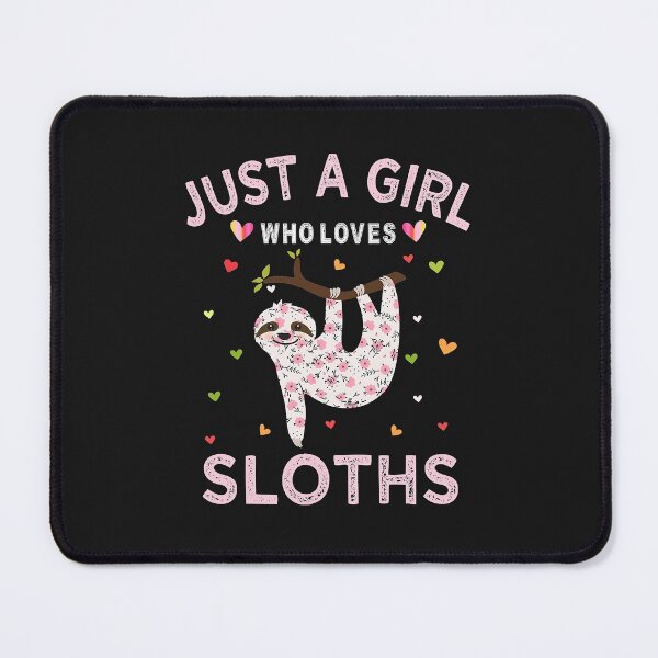 Item preview, Sloth Lover Women Gift Just A Girl Who Loves Sloths designed and sold by SeleneFrances.