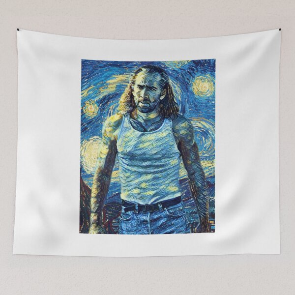 Item preview, Starry night Nic cage designed and sold by froggyleggs.