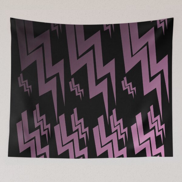 Item preview, Graphic purple lightning designed and sold by Astralia.