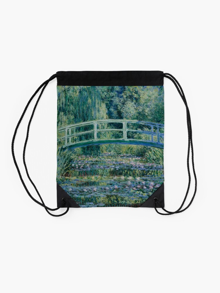 Alternate view of Claude Monet Drawstring Bag