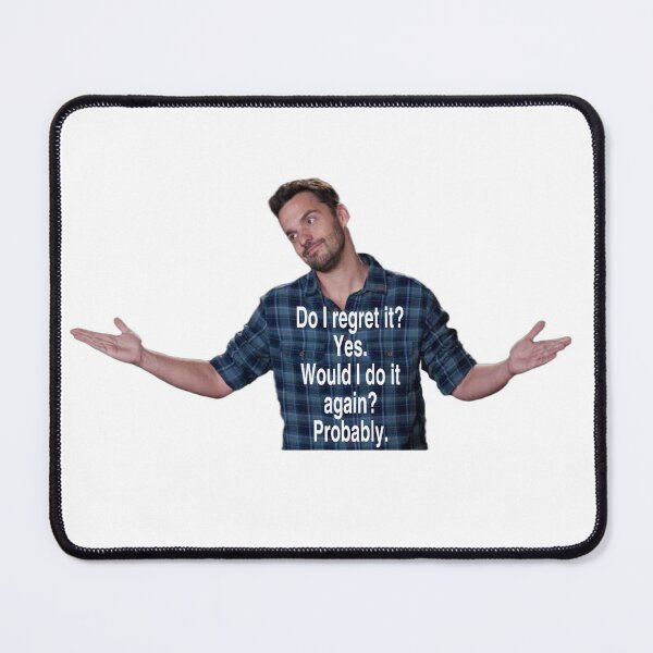 Item preview, One of Nick Miller’s classic quote  designed and sold by froggyleggs.