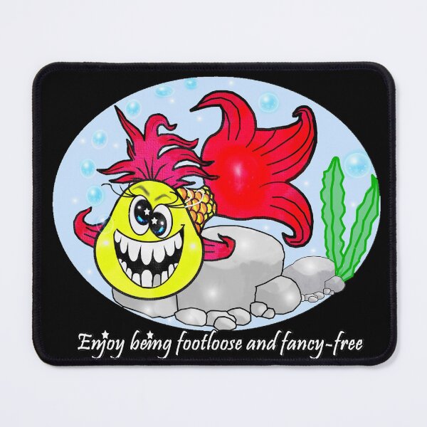 Item preview, Enjoy being footloose and fancy-free - Fish designed and sold by Shirley cute art .