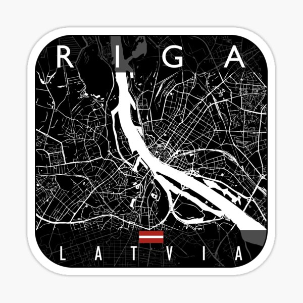 Item preview, RIGA MAP LATVIA designed and sold by hatimelhag.