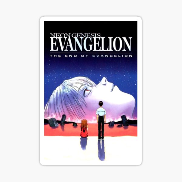 Evangelion Stickers Redbubble - end of evangelion in roblox roblox