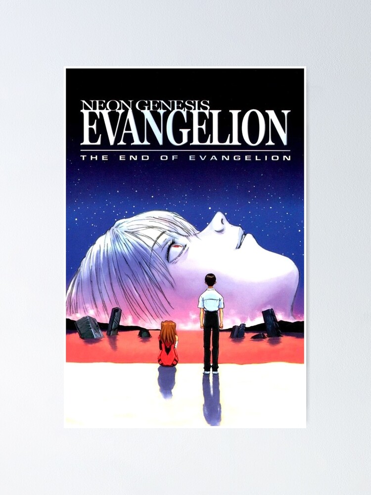 The End Of Evangelion Poster By Snoopysneek Redbubble