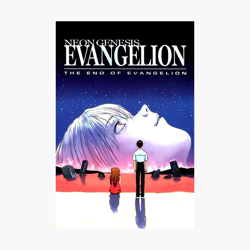 The End Of Evangelion Photographic Print By Snoopysneek Redbubble