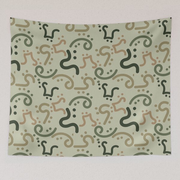 Item preview, Modern Brown Green Minimalist Abstract designed and sold by vdyzhr.