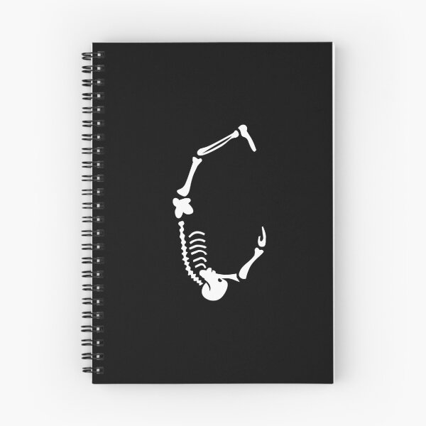 Item preview, Skulls doing yoga initial monogram C designed and sold by Rajeev  Singh.