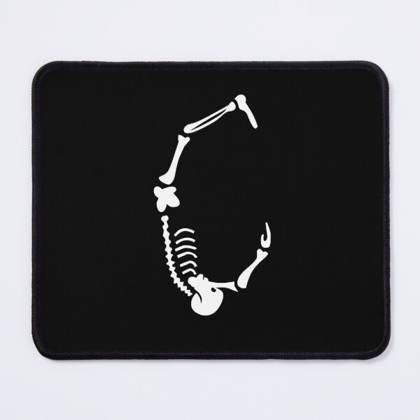 Item preview, Skulls doing yoga initial monogram C designed and sold by Rajeev  Singh.