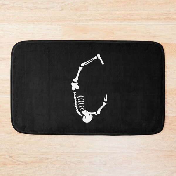 Item preview, Skulls doing yoga initial monogram C designed and sold by Rajeev  Singh.