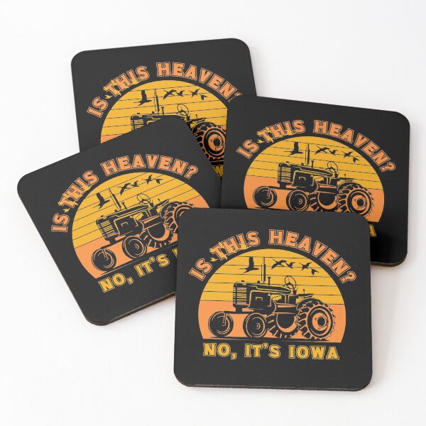 Item preview, Is this Heaven? No, it's Iowa designed and sold by HROC.