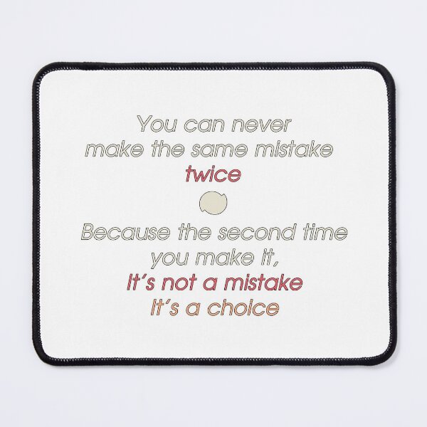 Item preview, Quote of day - mistake designed and sold by maynard974b.