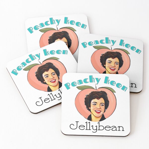 Item preview, Peachy keen jellybean designed and sold by froggyleggs.