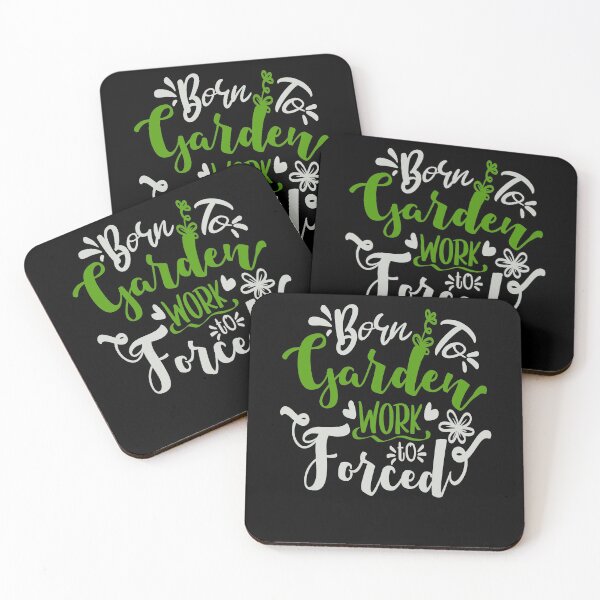 Item preview, Born to Garden Work Forced designed and sold by FOX1999-Design.